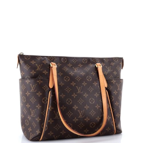 Pre-Loved Totally Handbag Monogram Canvas MM, Brown2