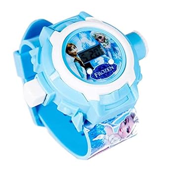 Trade Globe Digital 24 Images Cartoon Characters Projector Watches for Kids, Diwali Gift, Birthday Return Gift - Color May Vary