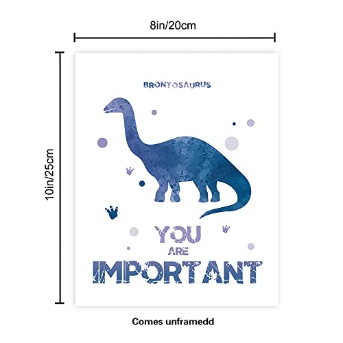 Chenjingling Inspiring Of Watercolor Dinosaur Poster thumb #1