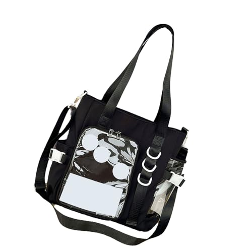 Sac à bandoulière Itabag transparent grande capacité affichage épingles pour lycéenne