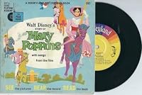 MARY POPPINS Story of Mary Poppins with songs from the Motion Picture B000NTZNG4 Book Cover