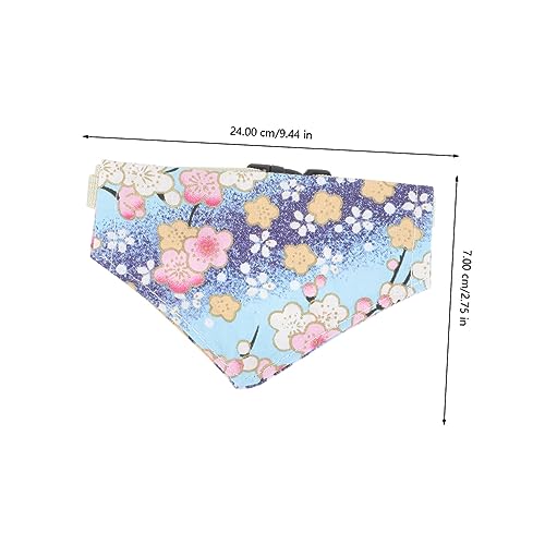 POPETPOP Animal De Estimação Boca Triângulo Verão Bandanas Cão Cão Colar Triângulo Flor Bandana Cach