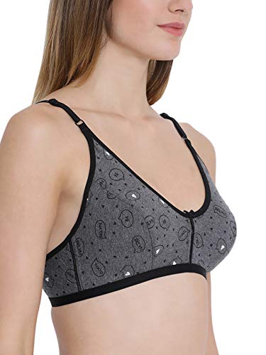 Image of Clovia Women's Cotton Non-Padded Non-Wired Printed Bra