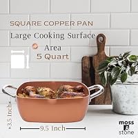 Moss & Stone 6 Piece Deep Fry Pan Set with Fry Basket & 9.5" Frying Pan — image 9