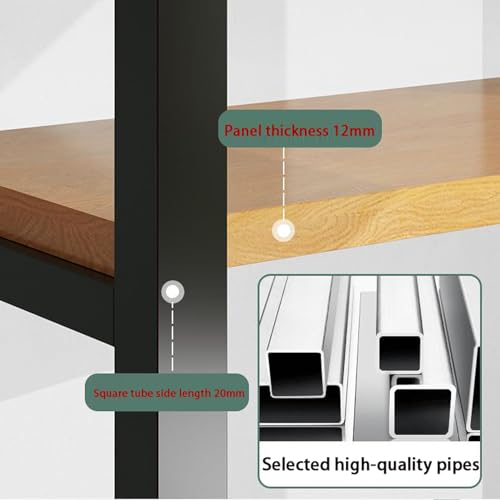 Étagère à linge avec support multifonction Nizat à haute capacité de rangement vertical