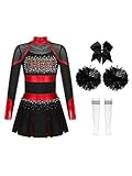 Photo Gallery ranrann bambina uniforme da ballo di cheer-leading per ragazza scuola studentessa costume da cheer-leaders abito a pieghe pompon copricapo calze costume di halloween rosso bianco 11-12 anni Photo Gallery ranrann bambina uniforme da ballo di cheer-leading per ragazza scuola studentessa costume da cheer-leaders abito a pieghe pompon copricapo calze costume di halloween rosso bianco 11-12 anni