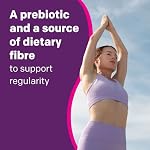 RestoraLAX RestoraFIBRE Gummies Quotidiennes De Fibre Prébiotique - Suppléments De Fibre Pour Hommes Et Femmes, Inuline D'origine Naturelle, Favorise La Régularité Et Soutient Un Système Digestif Sain, Soulagement Doux De La Constipation Pour Adultes, 140 Compte
