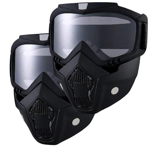 Image of Paintball Mask Anti Fog,Tactical Full Face Mask Ski Mask Goggles Detachable Adjustable,Motorcycle Riding Face Protection