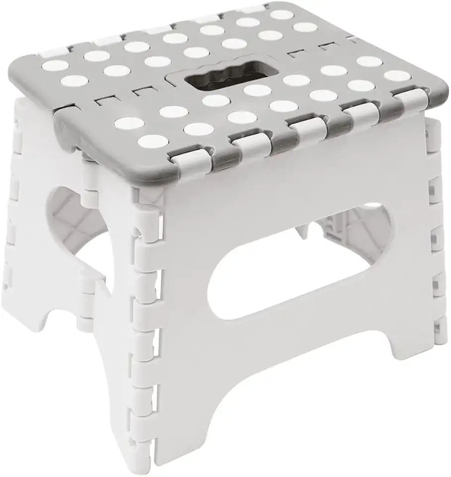 BUBA Banqueta Multiuso Dobrável Cinza, Modelo: 15295