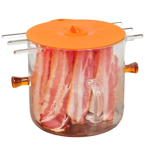 Microwave Bacon Cooker with Silicone Cover
