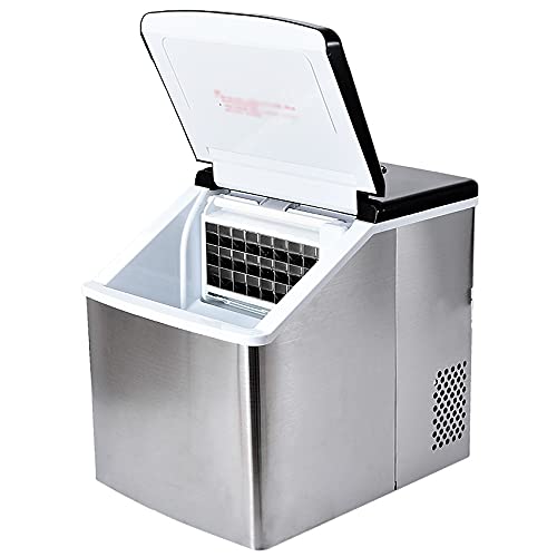 Ice Maker Home Kleine Auto-Eismaschine Große Kapazität 24-Stunden-Eismaschine Kommerzieller Milchteeladen – Bild 7