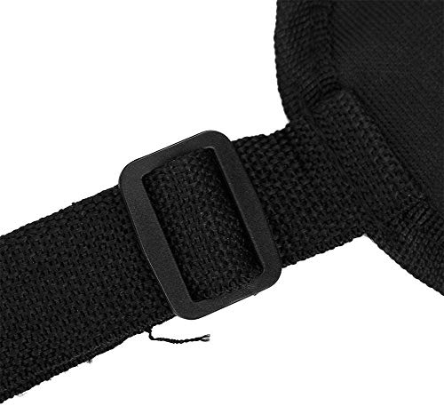 Namvo Durable Construction Protective Shooting Pad, stoßfestes Schulterpolster mit verstellbarem Riemen (schwarz)