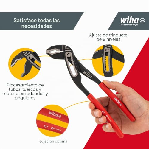 Alicates para fontanería Wiha robustos de acero templado de 250 mm 3