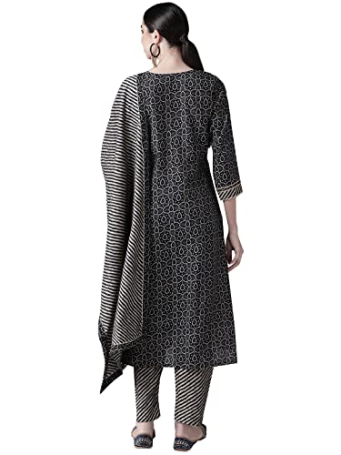 Image of ishin Women's Rayon Burgundy Embellished A-Line Kurta set With Skirt