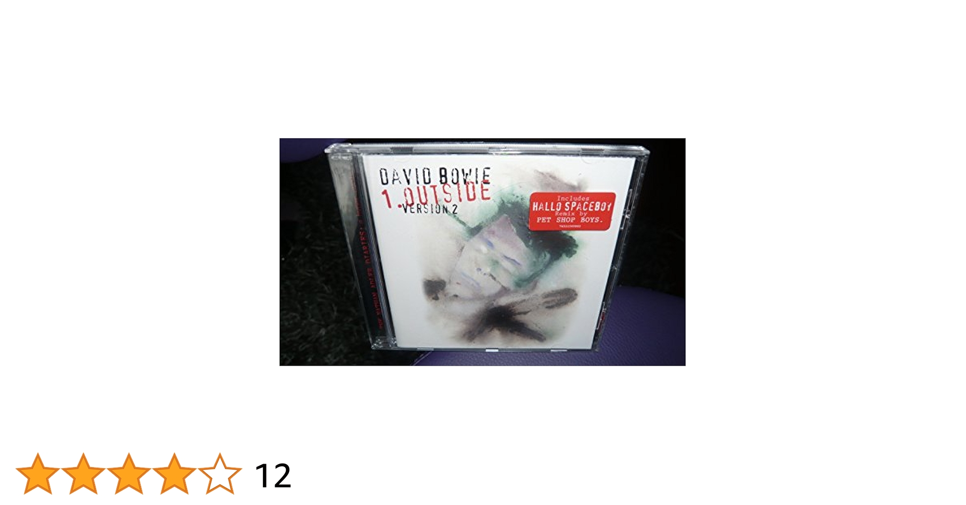 David Bowie 4CD 「Back Outside」 David Bowie 4CD 「Back