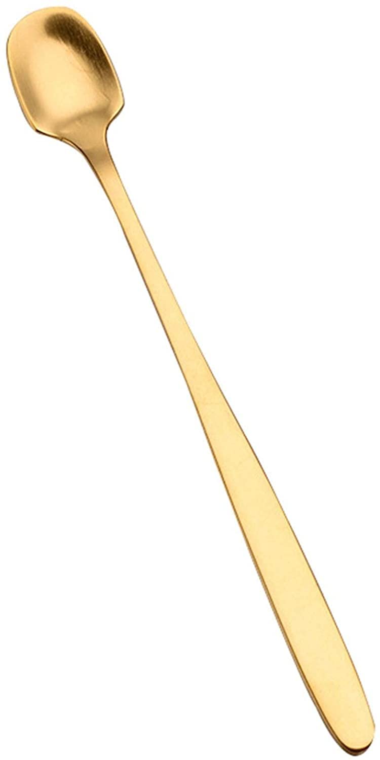 Cucharas De Mesa Cuchara de café oro Cucharas acero inoxidable Cucharadas postre azúcar Helado Sopa Accesorios cocina, 12pcs Sopa Antigoteo Servir