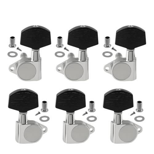 Mécaniques guitare 3L+3R scellées de rechange pour restaurer la tenue d'accord