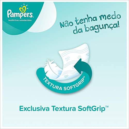Lenços Umedecidos Pampers Sensitive - 56 lenços