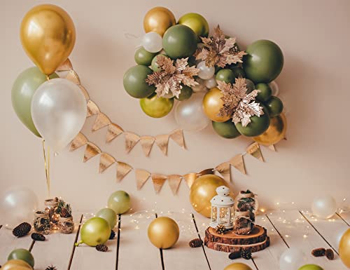 Heaitmay Pastel Party Balloons 12 Inch 5 Inch 60 Pcs Metallic Gold Balloons, Birthday Balloons Graduation Balloons Bride Balloons For Wedding Engagement Anniversary Party Decorations #TOP7