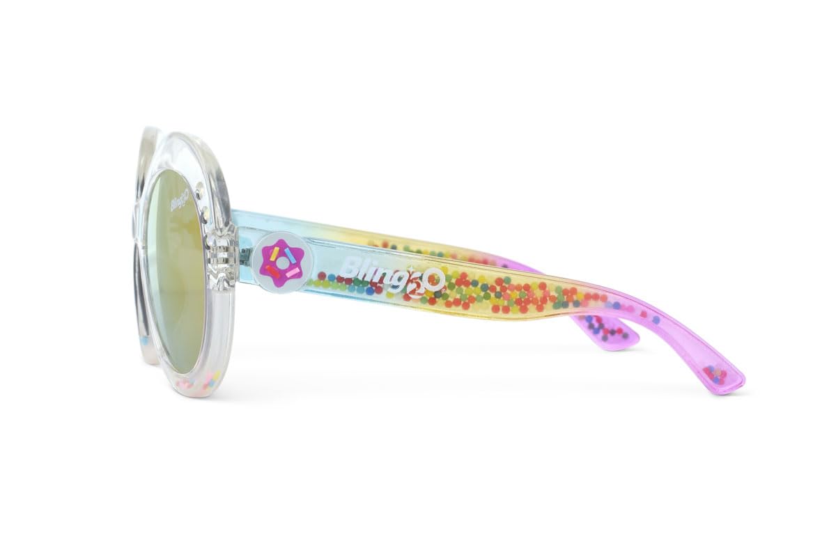 Bling2O Glass Beach-SPRINKLE Sunrise Gafas de Sol Infantiles, Verde, Talla única Unisex niños