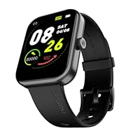 Noise Pulse 2 Max Advanced Bluetooth Calling Smart Watch with 1.85” Display, 550 NITS Brightness, Smart DND, 10 Days Battery, 100 Sports Modes, Smart Watch for Men and Women – (Jet Black)