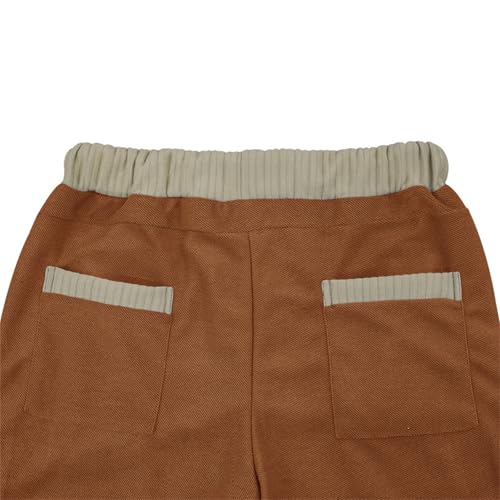 Mens Novelty Pants Drawstring Slim Fit Knitted Sweatpants Casual Loose Lightweight Fashion Trousers with Pockets3