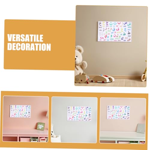 Vinilos decorativos alfabeto árabe Ipetboom 3 piezas miniatura 7