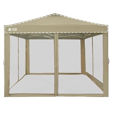 pop up gazebo mosquito net