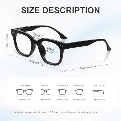 Image of Blue Light Glasses For Woman - Anti Eyestrain & UV Glare Gaming Eyeglasses Blue Light Blocking Glasses with Card ClassicTortoise
