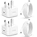 iPhone Charger Fast Charge, 2Pack 20W Fast Apple Charger with 2M/6FT Cable Apple MFi Certified Fast Phone Charging USB C To Lightning Cable for iPhone 14 13 12 11 Pro Max Pro XS Max XS XR X SE 8, iPad
