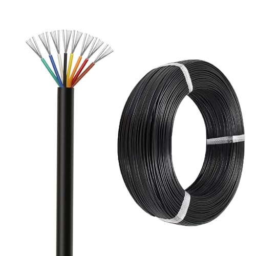 Câble d'alimentation UL2464 en cuivre étamé premium 18AWG-8C pour électronique et audio