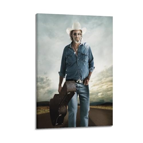 YRBKRUH Póster decorativo de película Crazy Heart para pared e impresión artística moderna para dormitorio familiar, 24 x 36 pulgadas (60 x 90 cm)