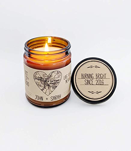 Unique Wedding Gift Custom Candle Heart Map Art Personalized Wedding Map Engagement Gift Map Gift For Couple Heart Map Print Heart Map Gift #TOP1