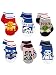 Star Wars Toddler Boys 6 pack Socks (2T-4T Toddler/Shoe: 4-7, Multi)