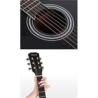 YYFANG Guitare Acoustique, Introduction à la Guitare Acoustique pour débutants, Guitare pour débutants, Adultes et… - Les Beatles, Paul McCartney, John Lennon, RIngo Starr, George Harrison YYFANG Guitare Acoustique, Introduction à la Guitare Acoustique pour débutants, Guitare pour débutants, Adultes et… – Image 5