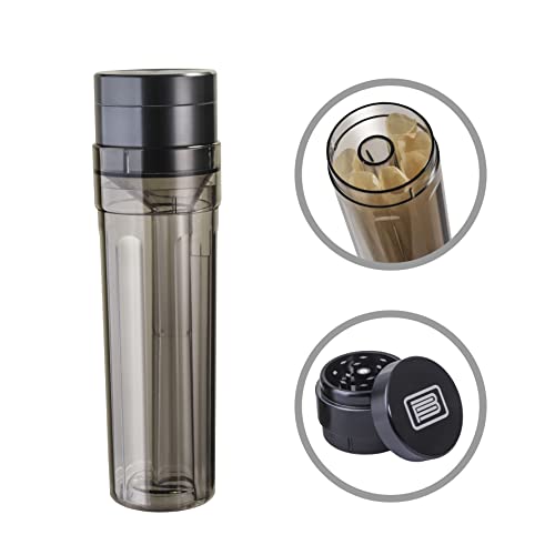 Free Boy Metal Herb & Spice Grinder,Grinder Roll Pack with Cone Loader - Grinding Filling Sifting and Storage All In One,Upgrade Metal Sharp Teeth Fine grind