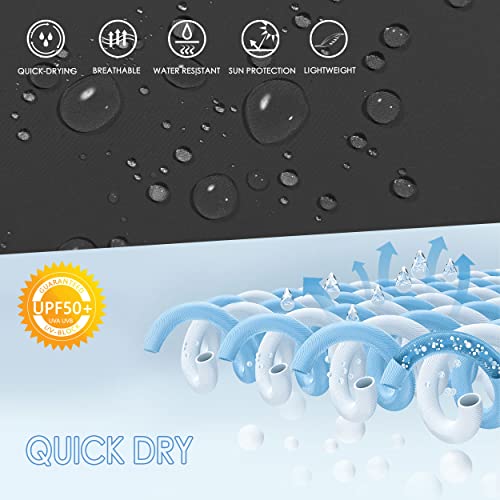 22" Men's Board Shorts Swimwear No Mesh Lining - Long Swim Trunks Surf Shorts Bathing Suit with Zipper Pocket UPF50+4