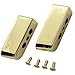 Gold-Plated Magazine Base Pads for Kimber Pro Tac-Mag, 1911 Full Size .45 ACP 8-Round, 2-Pack