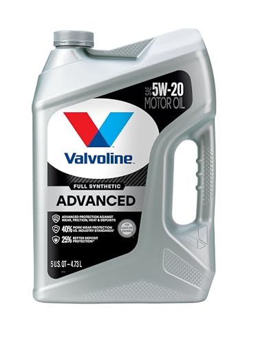 Image of Valvoline Advanced Full Synthetic SAE 5W-20 Motor Oil 5 QT, Case of 3