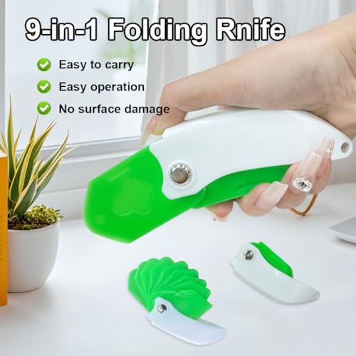 Image of Serplex 9-in-1 Caulking Tool Kit Reusable Grout Scraper & Sealant Finishing Tool Set for Bathroom Kitchen and Window Sealing, Multi-Angle Caulk Nozzle Remover with Compact Foldable Handle