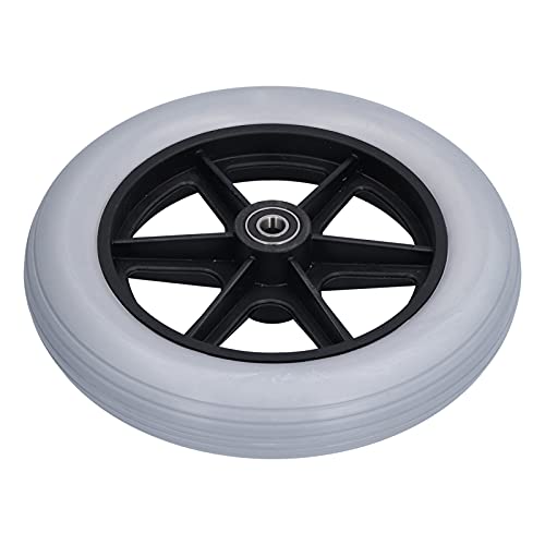 Walker Caster, Wheelchair Front Wheel Flat Free for Replacement