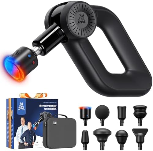 Amazon.com: BOB AND BRAD D6 Pro Max+ Massage Gun with Heat and Cold ...