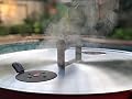 FireDisc Ultimate Flattop Lid | Steainless Steel | Adjustable Air Vents | Rubber Molded High Heat Handle