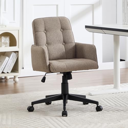 [Scenari Applicabili]: Questa sedia da ufficio è adatta allo studio in casa, all'angolo di svago in soggiorno, all'angolo di lavoro in camera da letto, ma può anche soddisfare le esigenze professionali di studio, ufficio, sala conferenze e area di lettura in biblioteca.