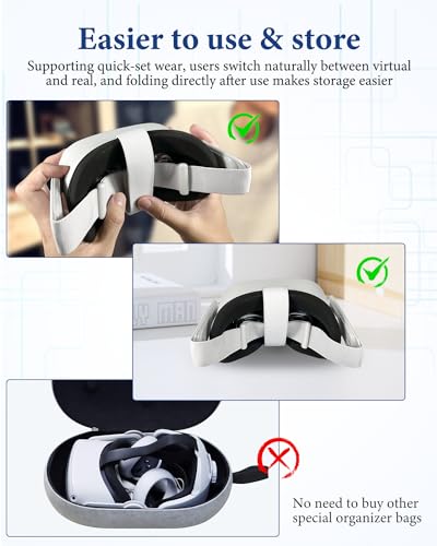 Image of Head Strap for Meta Quest 2 /0culus Quest 2 Vr Headset Accessories | Original Replacement HeadStrap, Lightweight &Well-Balanced, Combining Comfort & Durability, Exceptional Strength &Sturdiness