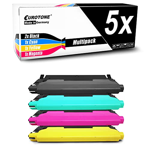 Toner de rechange Samsung Xpress SLC460W compatible CLT-P406C Eurotone laser couleur