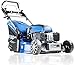 Hyundai 21"/53cm 196cc Electric -Start Self-Propelled Petrol Roller Lawnmower, 5 Cutting Heights, 70l Collection Bag, Foldable Handles & 3 Year Warranty