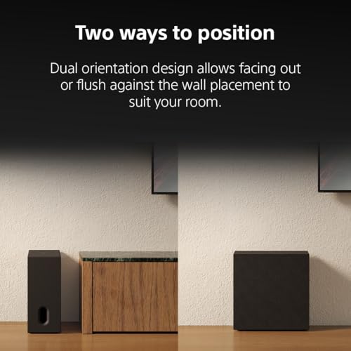 Image of Sony BRAVIA Theater Sub 8 Wireless Subwoofer for Soundbar SA-SW8 | Compatible with BRAVIA Theater (Trio, Quad, Bar 9 /8 /7), HT-A7000 /A5000 /A3000, Direct Connection to Compatible BRAVIA TV