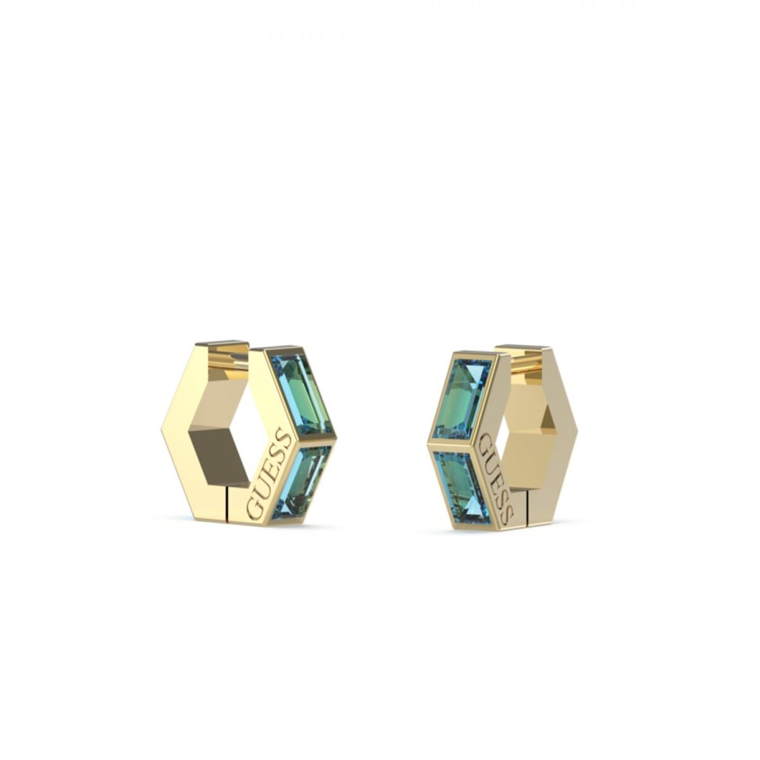 Guess Orecchini HUGGIE ME JUBE03133JWYGAQT-U Marca, Única, Metalli non preziosi, Senza pietra preziosa