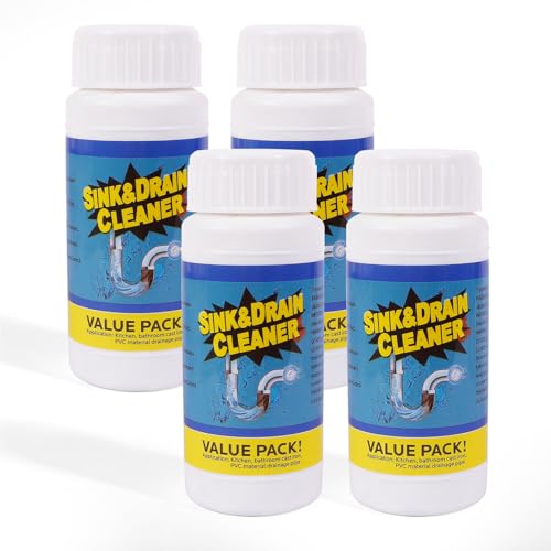 Worxvell Sink Drain Cleaner Powder: Drain Clog Remover for Kitchen
